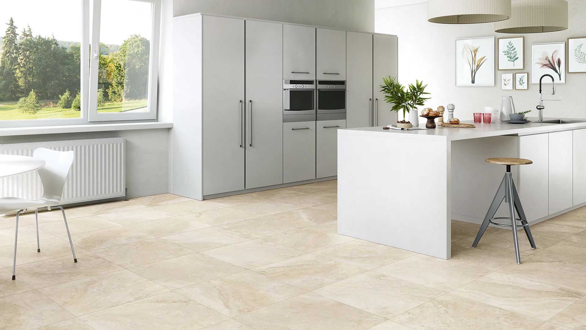 Luxury Crosscut White